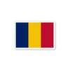 Aimant Drapeau Tchad - Multicolore - 7 Cm - 50 Pièces - Résine Synthétique - Mixte
