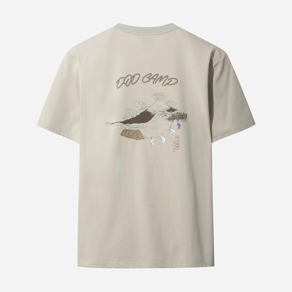DOD Torakwon Kamaboko Short Sleeve T-Shirt (Beige)