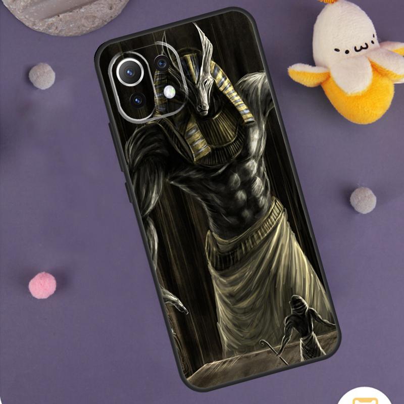 Egypt Nefertiti Anubis Ankh Case For Xiaomi 13T 12T 11T Pro 13 14 Ultra 12 Lite POCO X6 M6 F5 F6 Pro X5 X3 F3 M5s Cover