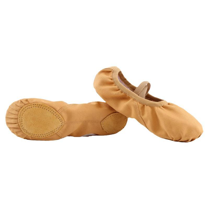 Camel Soft Sole Cat Paw Dance Shoes for Women and Children – Indoor Ballet & Yoga Footwear