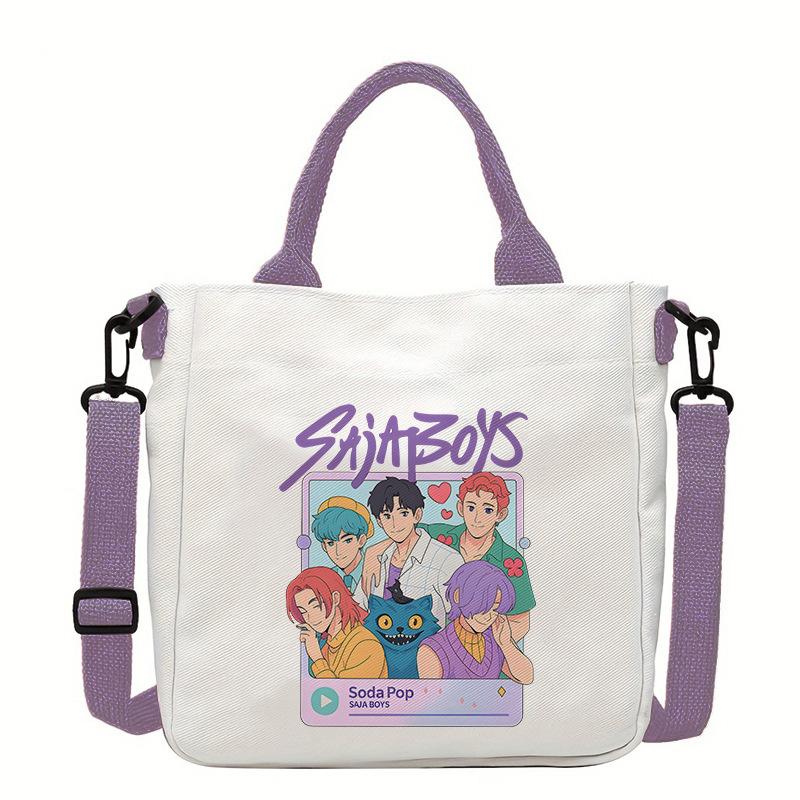 Witch Hunters Fashion Shoulder Bag Versatile Commuter Handbag Women's Large Capacity Canvas Handbag