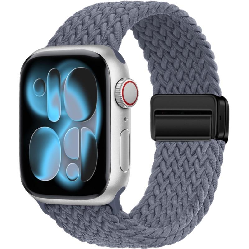 Case+Braided Strap For Apple Watch Bands 40mm 45mm 41mm 44mm 46mm 42mm magnetic correa Bracelet iWatch series se 3 6 7 8 9 10 11