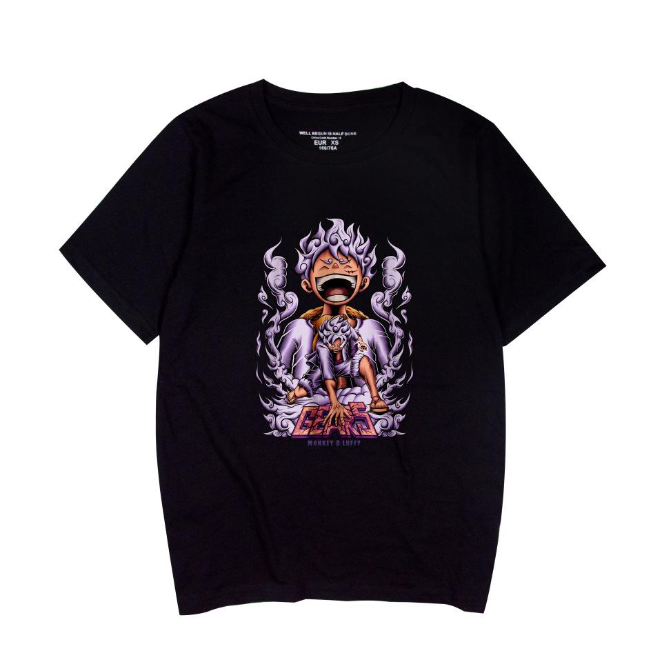 Anime ONE PIECE Printed Women Men s Fashion Cosplay Short Sleeve T-Shirts XS