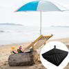 Wind Resistant Garden Umbrella Stand Cover 30x30Inch Dimension Double Needle Stitching Zippered Design Waterproof 1 Pair