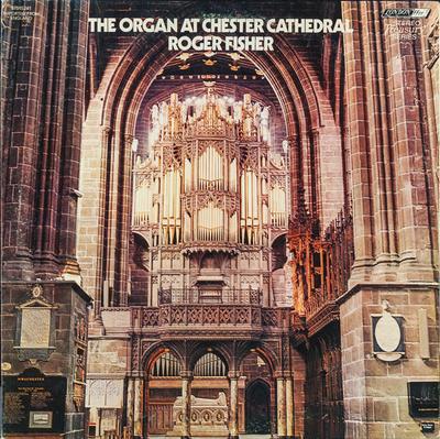 LP Record ROGER FISHER  Organ At Chester Cathedral STS15241 LONDON 1977 US Classical Used