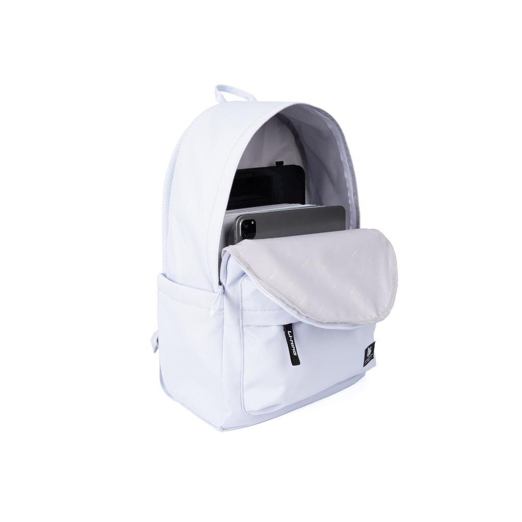 New LiNing Polyester Backpack Unisex Light Frost Blue ABSU637-4