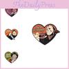 Character Cartoon Colorful Brooch Crafted From Durable Alloy Perfect For Winter Fashion 2024