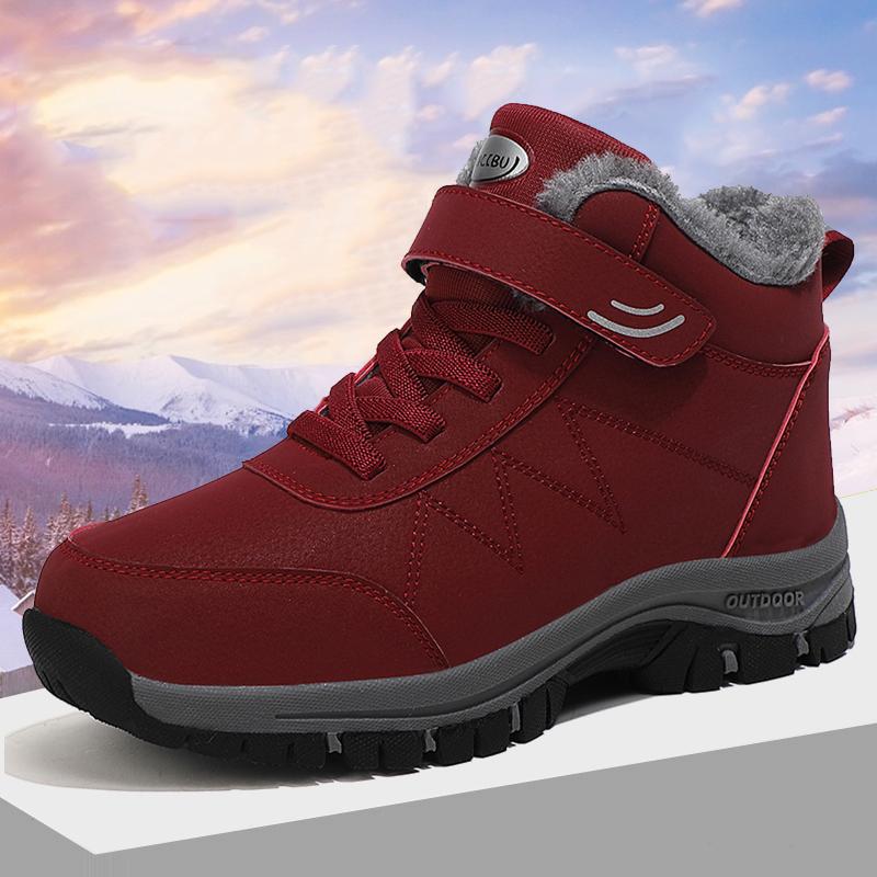 Men's Winter Snow Boots Cheap Shoes Clearance Free Shipping couple Sneakers Men's Women's Plush Non-slip Hiking Motorcycle Boots