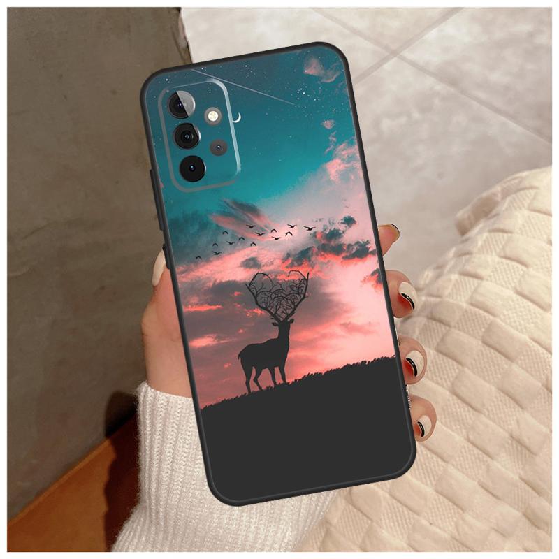Deer For Samsung Galaxy A14 A34 A54 A06 A16 A26 A36 A56 A12 A32 A52 A13 A33 A53 A15 A35 A55 Case