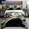 3pcs Duvet Cover Set (1*Duvet Cover + 2*Pillowcase, Without Core), Roronoa Zoro Print Bedding Set, Bedroom Decor, All‑Season, Gift