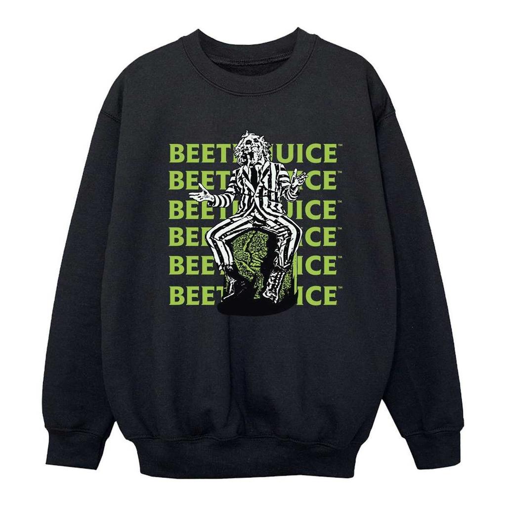 Beetlejuice Girls Repeat Pose Sweatshirt