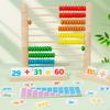 Wooden Abacus for Kids Math Counting Rack,Counting Sticks,Gift,Preschool Learning Toy