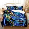 Metroid Prime Corruption Bedding Set Printed Bed Set Duvet Cover Sheet Pillowcase Bed Soft Quilt Cover Full Queen King Size