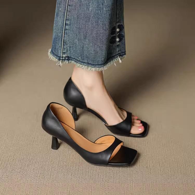 Fashion Women Sexy High Heels Slippers Fashion Flip Flops Dress Party Sandals Design New Summer Outdoor Pumps Beach Slides