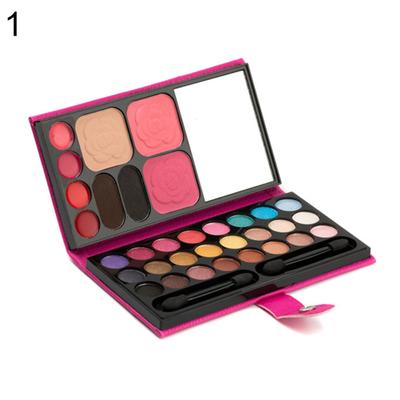 Life Beauty 33 Renk Ruj Kaş Göz Farı Allık Paleti Pudra Setleri