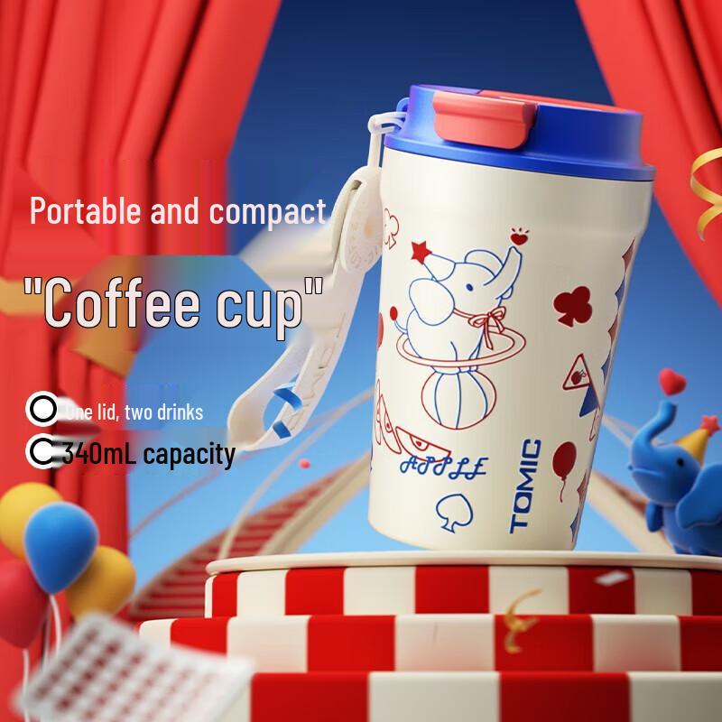 TOMIC 316 Stainless Steel Insulated Straw Cup