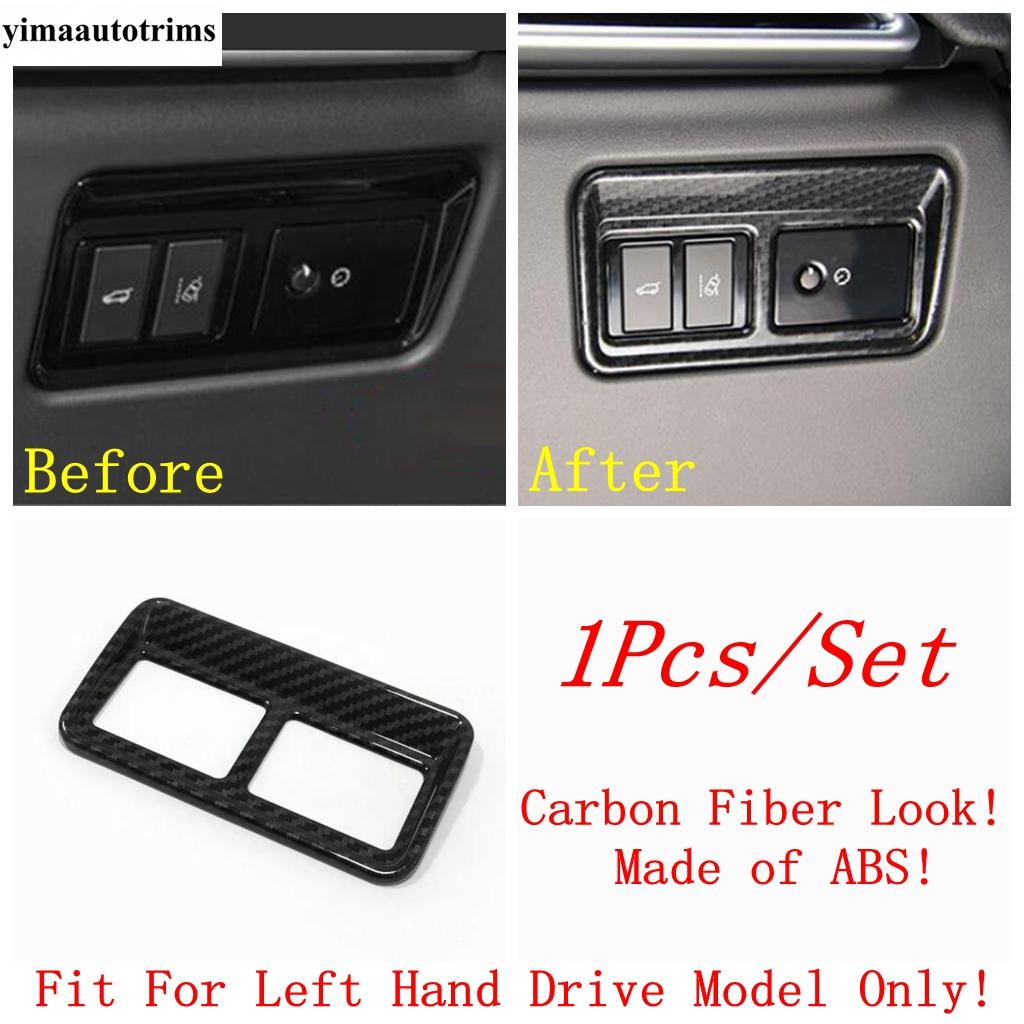 Head Lamp / Handbrake / Dashboard Air AC / Water Cup / Steering Wheel Cover Trim  Accessories For Jaguar F-Pace X761 2017 -