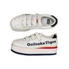 ONITSUKA TIGER Womens Off White Delegation Leather Low Top Skate Shoes 1182A207-112