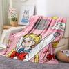 Sailor Moon Flannel Blanket, High quality Comfortable for All Seasons, Home Decor, Warmth and Comfort