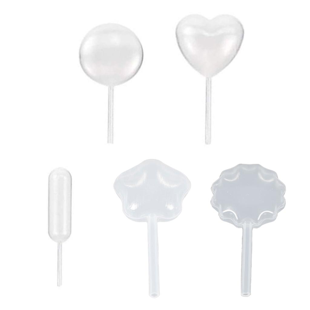 50 Pcs Sauce Droppers Small Cupcake Pipettes Mini Squeeze Transfer Pipettes Pastries Stuffed Dispenser Liquor Injectors