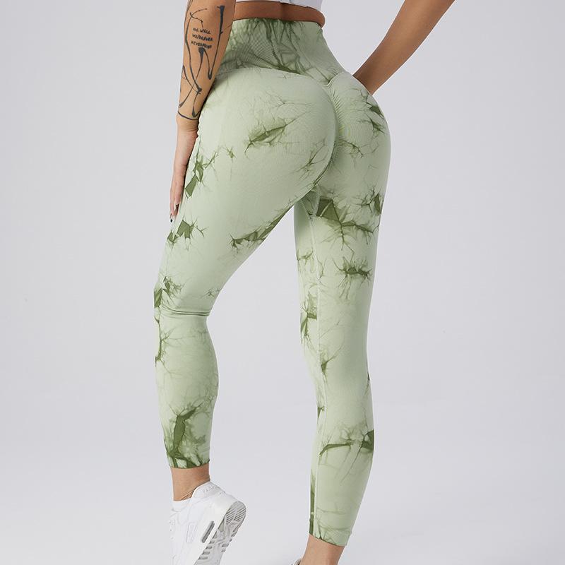 New high waist seamless yoga pants women's hip lift trousers tight sports running fitness pants wholesale