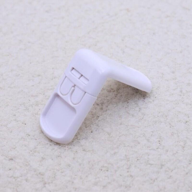 

10 шт. Детский замок безопасности пряжка двери ящик шкафы анти защемление руки защита 7*4cm белый