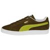 Suede Classic 21 Deep Olive Tart Apple Unisex Sneakers Green White 374915-58