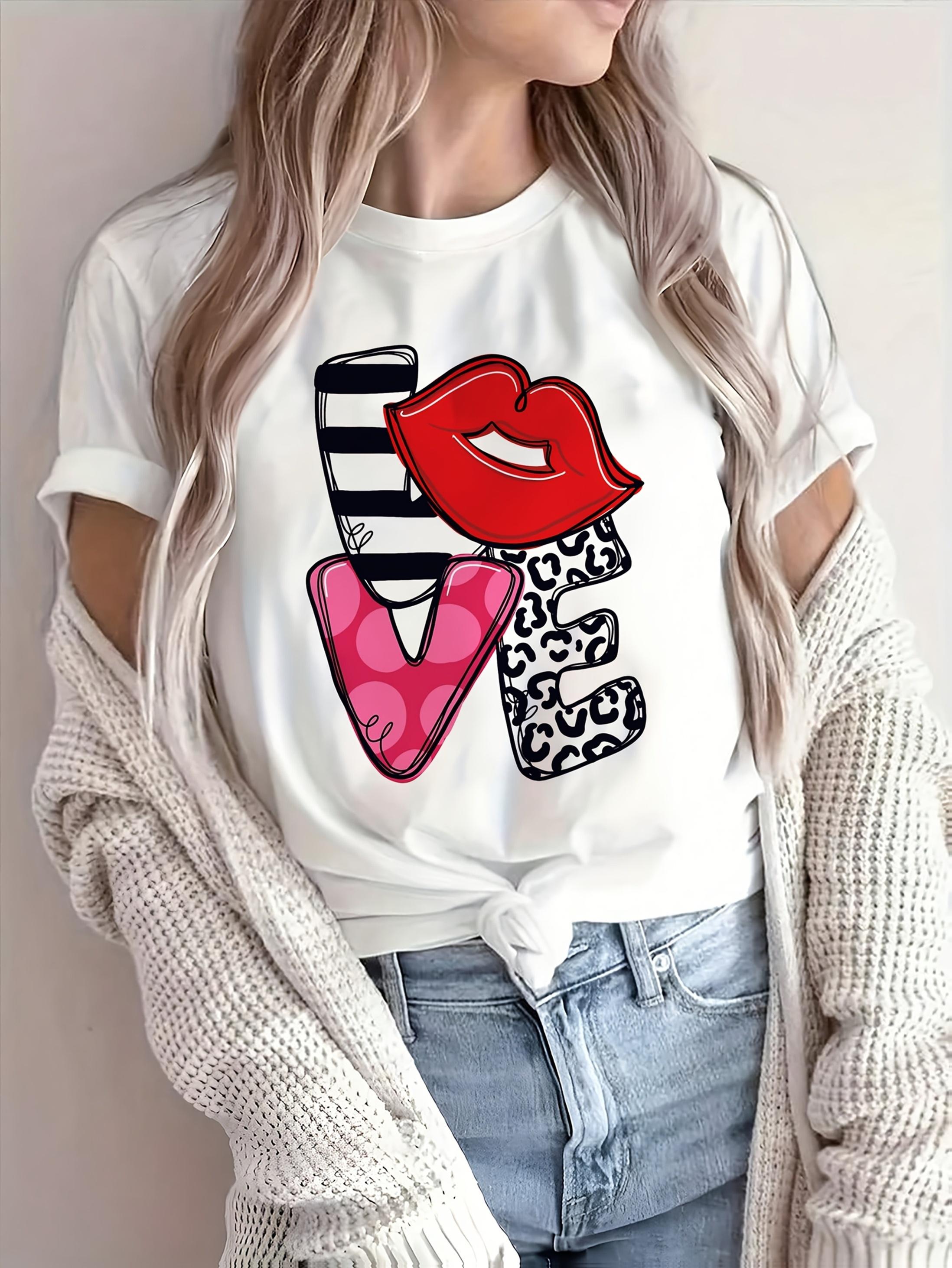 

European Size Elegant And Stylish Abstract Painting Featuring Leopard Print, Stripes, Polka Dots, The Word LOVE, 4XL