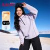 Baleno Women's Fleece Hooded Half-Zip Sweatshirt