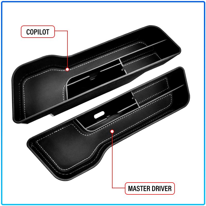 Car Seat Gap Organizer Multifunction Storage Box Cup Pocket For Volvo XC90 XC60 XC70 XC40 V90 V60 V40 C70 C30 S80