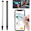 Universal Capacitive/Resistive Stylus Pen for IPhone IPad Samsung Smart Phone Tablet Touchscreen Stylus Pens Rubber Pen
