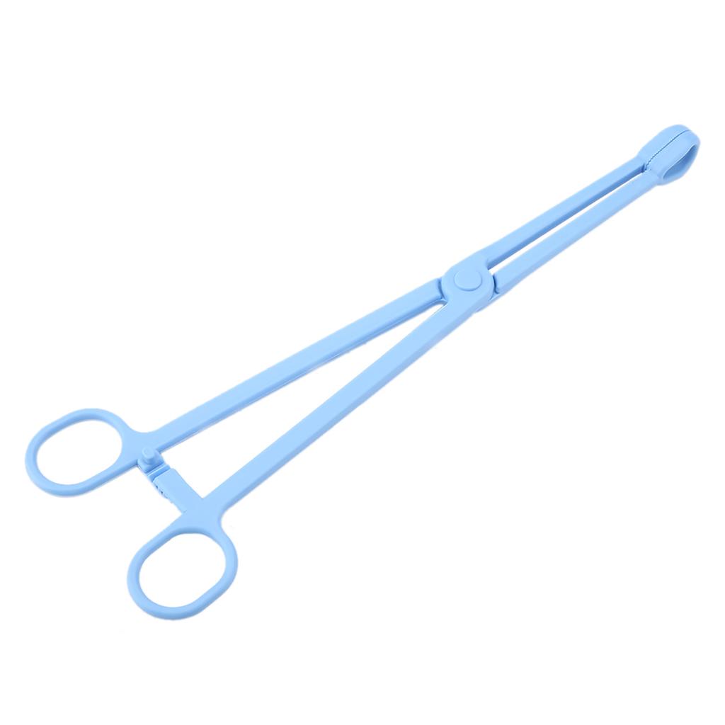 Blue Plastic Durable Useful Pet Clip for Snake Lizard Reptile Animal Food