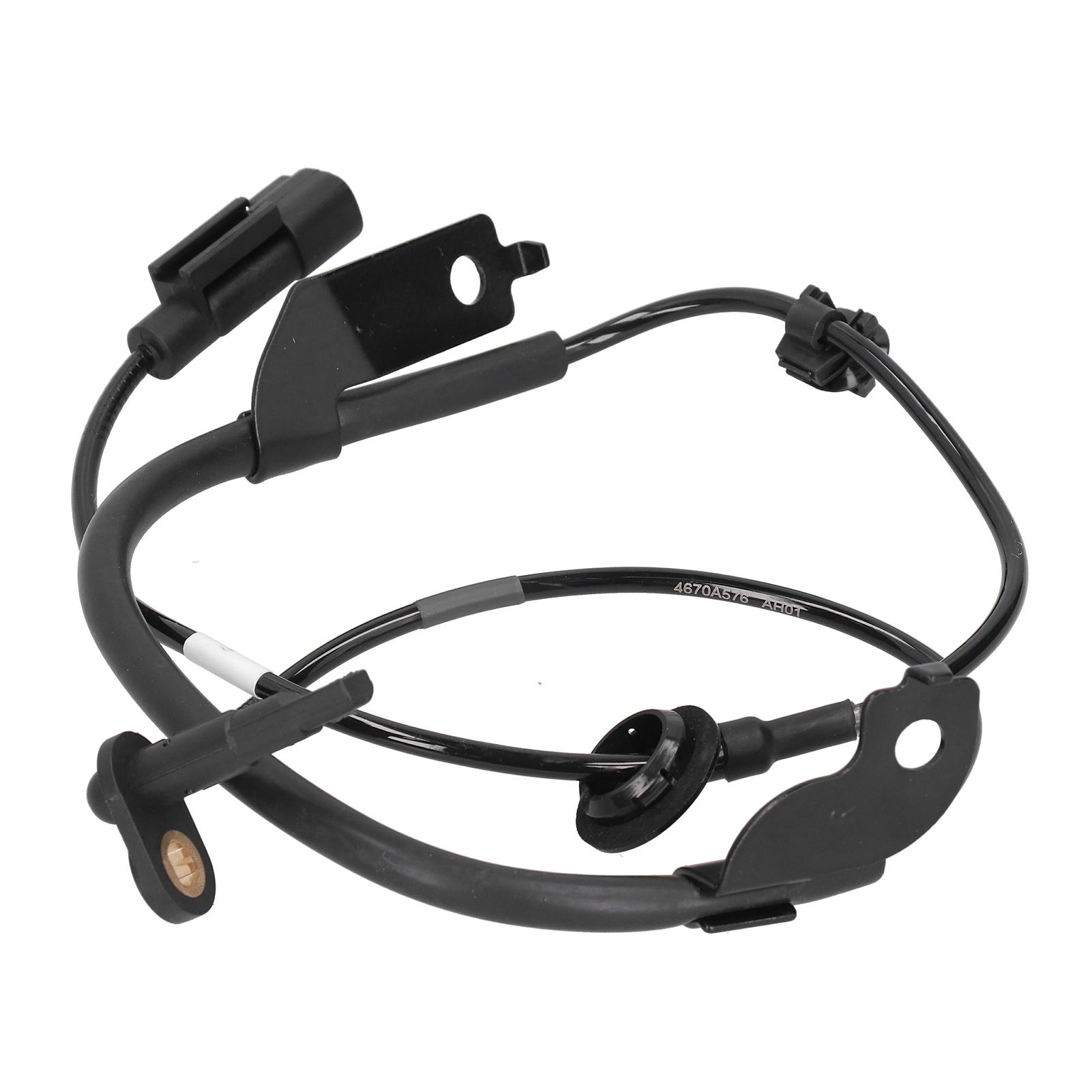 Front Right ABS Wheel Speed Sensor 4670A576 Replacement Fit for Mitsubishi ASX Lancer VIII