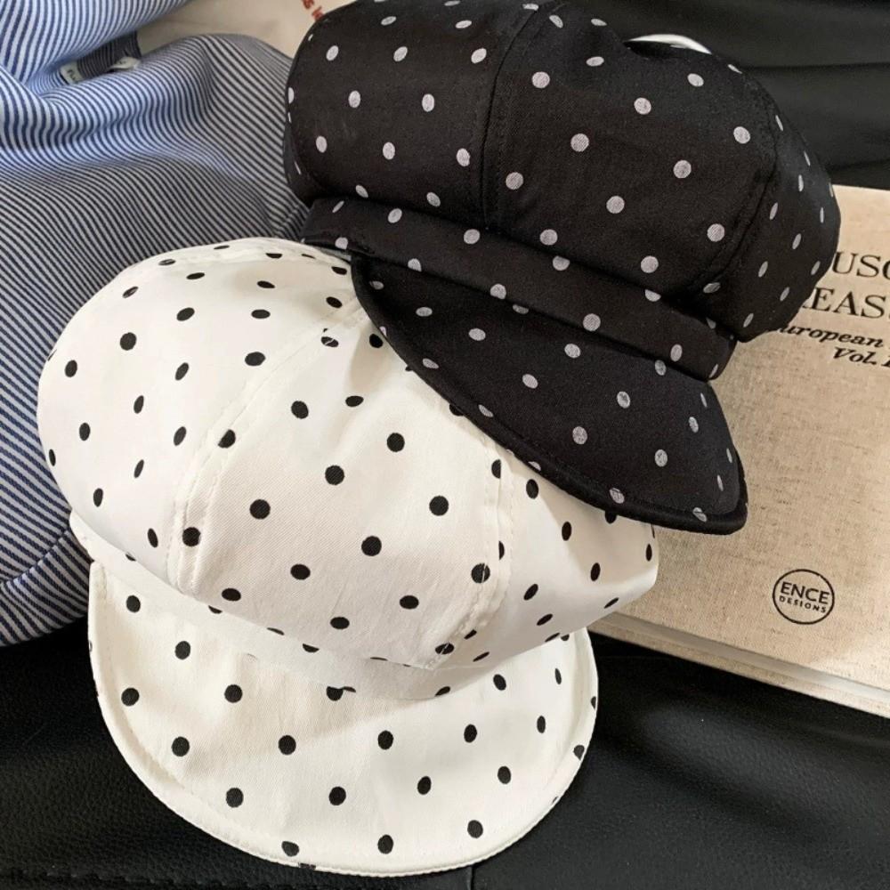 Large Version Baseball Hat Flipped Brim Newsboy Caps New Octagonal Painter Hats  Outdoor