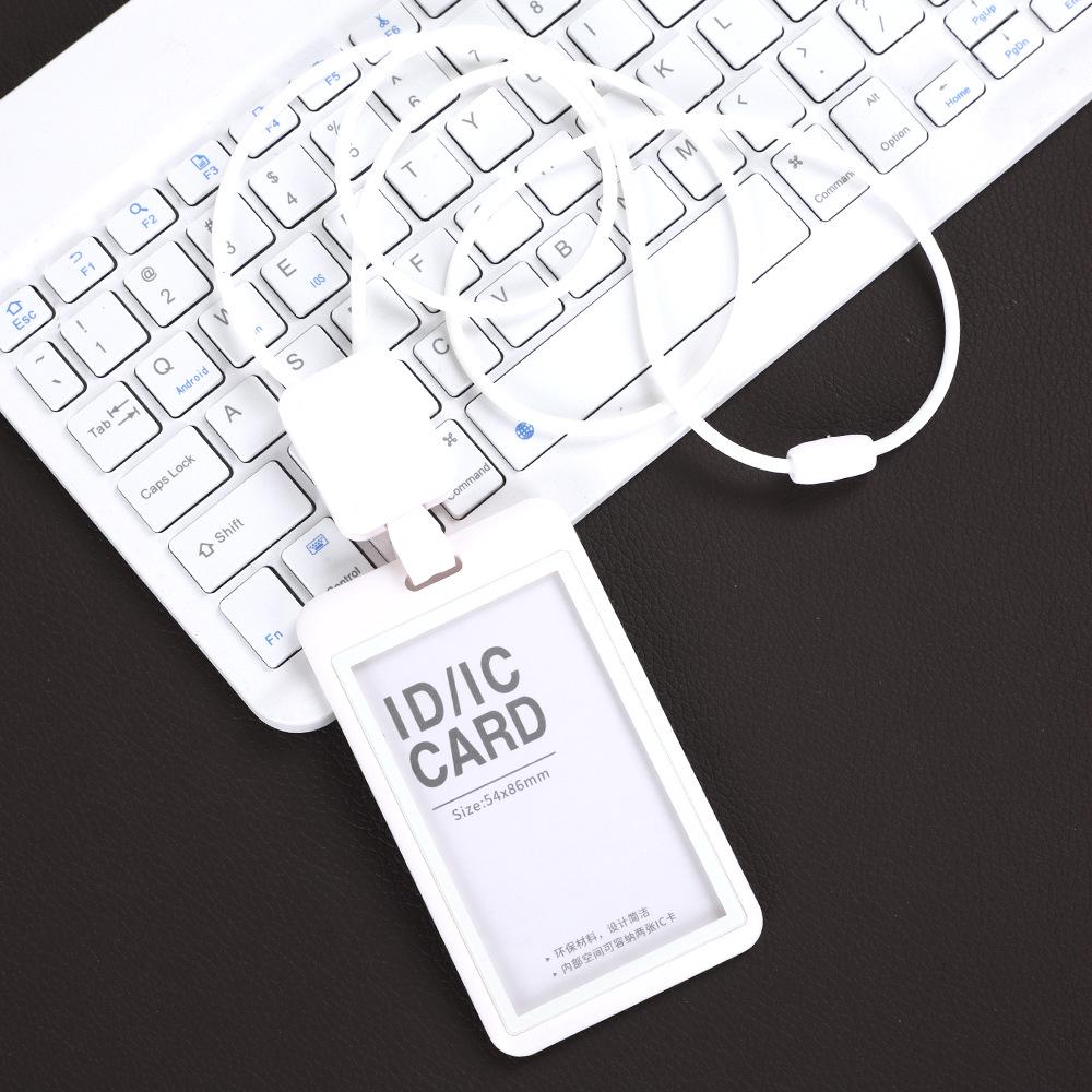 Silicone Retractable Lanyard for Business or Student ID Cards