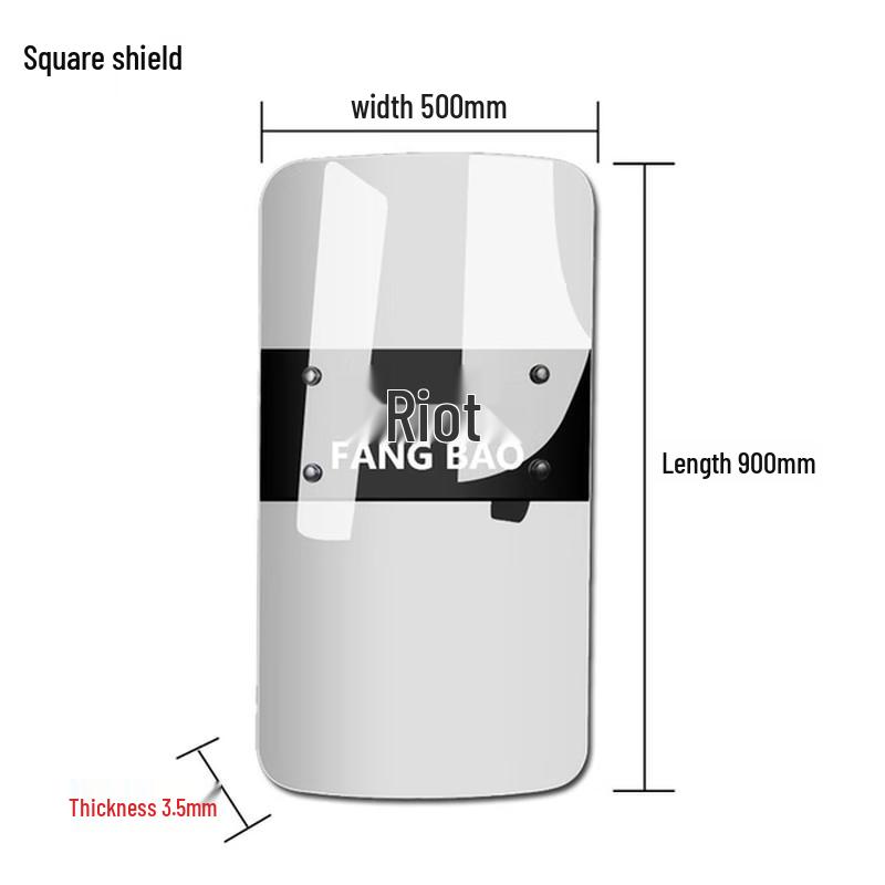 Jinyue Transparent PC Anti-Riot Security Shield
