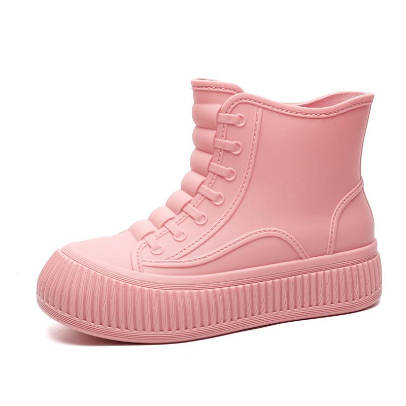Rain Shoes Women's Rain Boots Water Boots Non-slip Fashion Water Shoes Rubber Shoes Women's Waterproof Shoes