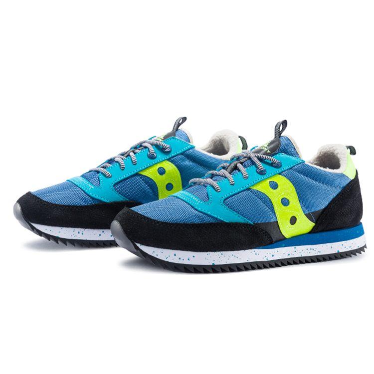 Saucony Jazz Original Classic Retro Leather Fabric Synthetic Leather Cushioning Non-Slip Wear-Resistant Breathable Low-Top Running Shoes S70512-3