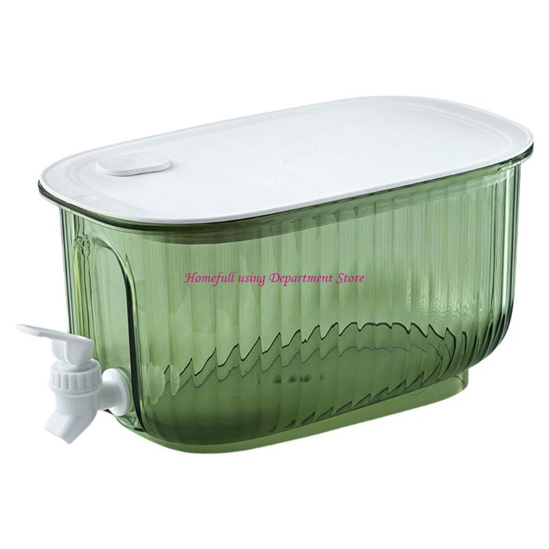 Refrigerator Friendly Cold Kettle with Convenient Tap Beverage Drink Dispenser