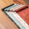 Chinese Retro Zen Waterproof Table Flag Mat TeaTable Cloth Long Tablecloth Tea Table Tea Accessories Gifts Table Runner