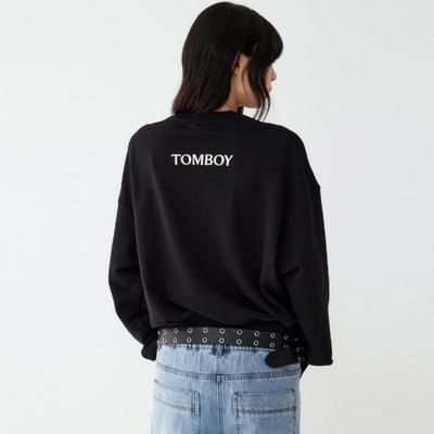 Oversized Crop Sweatshirt 9105322105ar 