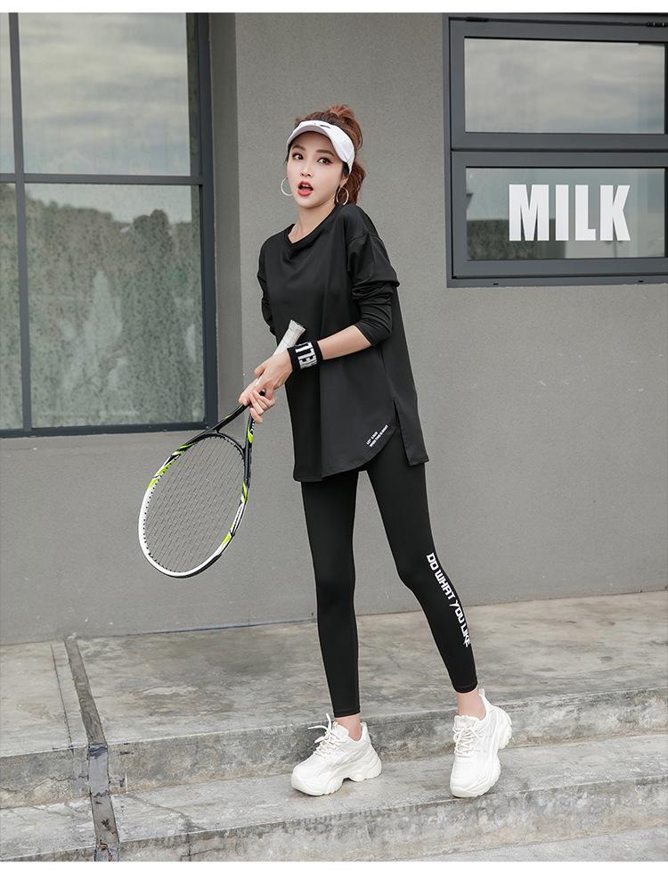 Plus Size Yoga Fitness Long Sleeve T-shirt - Ideal for Running & Gym, Supports 200 lbs, New 2023