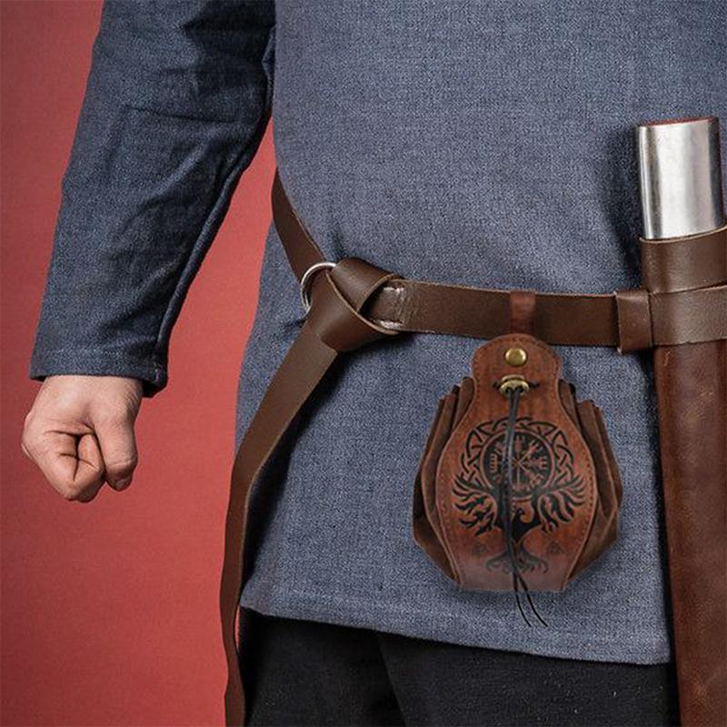 Pu Leather Bag For Dnd Dice Game Tray Cute Drawstring Pouch For D&D Roleplaying Rpg Gift Ideas Coin Purse Cosplay Accessories