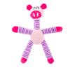 Durable Corn Fleece Animal Squeaky Toys for Dogs Chew Resistant Plush Elephant Bear Pig Pet Toys Interactive Play Biting Toys
