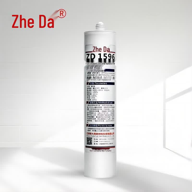 ZD ZD1596 Flat Sealing Silicone Adhesive