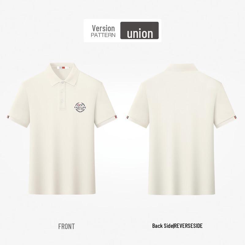 Goldlion Men's Breathable Short Sleeve Polo Shirt