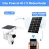 Solar Powered WiFi Extender Solar Powered 4G LTE Modem Router IP66 Waterproofing with SIM Card Slot for Camping RVs for Wins
