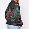 Women's Trendy Christmas Graphic Crewneck Sweatshirt Lightweight Casual Pullover Top for Holiday