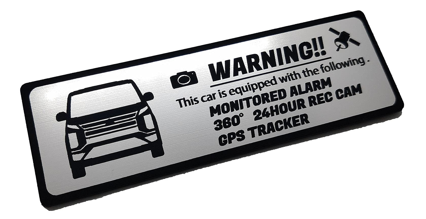 

Honami Works DELICA D:5 URBAN GEAR DELICA DELICA URBAN GEAR SECURITY EMBLEM 24 HOURS SURVEILY DRIVE CAD GPS Tracker Sticker серебряный