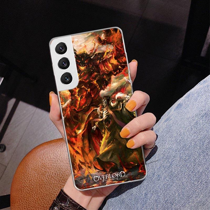 

Overlord Anime Phone Case For Samsung Galaxy S24 S25 Edge S26 Ultra S23 S22 S21 Plus S20 FE + Personalized Print Cover Galaxy S2 Samsung S20 FE